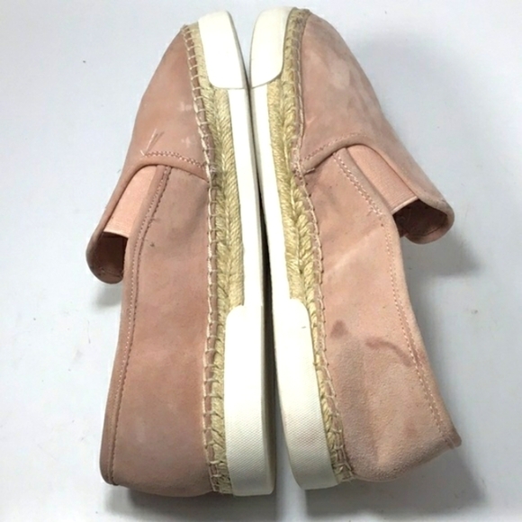 Vince Camuto Slip-On Pink Suede Espadrilles Size 8 - Picture 8 of 10